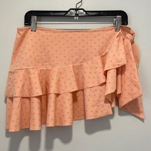 Victoria’s Secret Ruffle Swim Skirt Coverup Women Size M